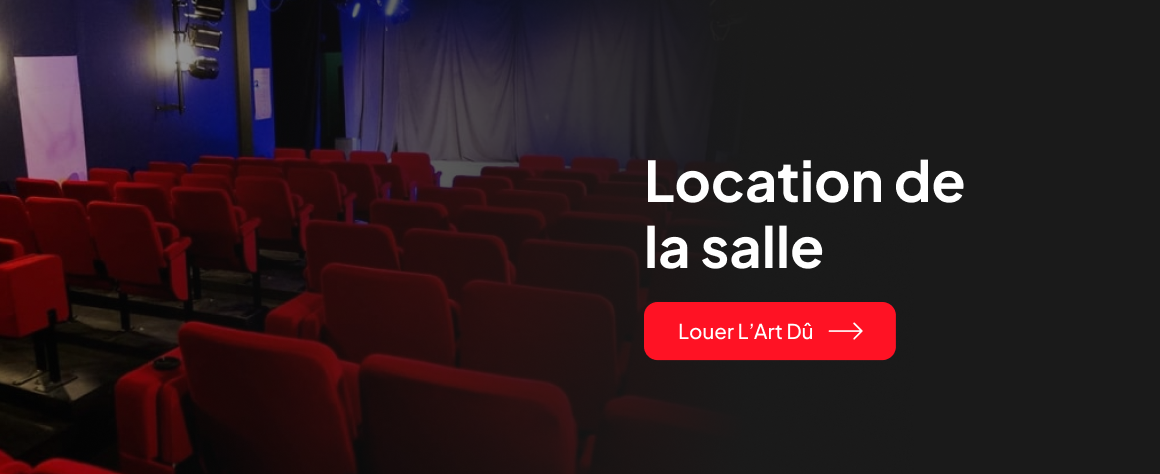 Louer la salle magnifique de l'Art Dû théâtre à Marseille pour vos team building et autres événements