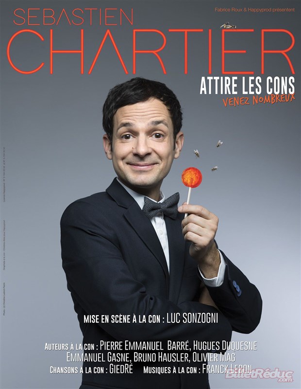 Sebastien Chartier - attire les cons - one man show - Humour - comédie - Art du theatre - 13006 Marseille