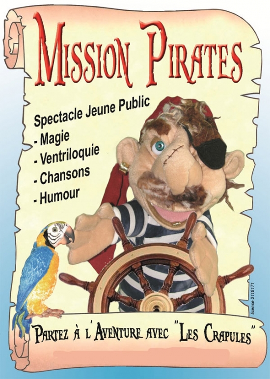 Mission Pirates - Art Dû - 13006 - Théâtre - Marseille - Jeune Publuc - Enfants