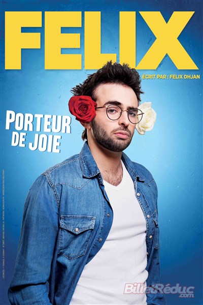 Felix porteur de joie - cactus comedy - One ùan show - humour - théâtre - marseillse - l'Art Dû - 13006