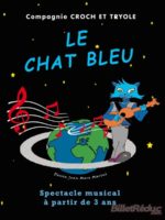 Le chat bleu - spectacle jeune public - théâtre marseille -conte -musical -marionnettes