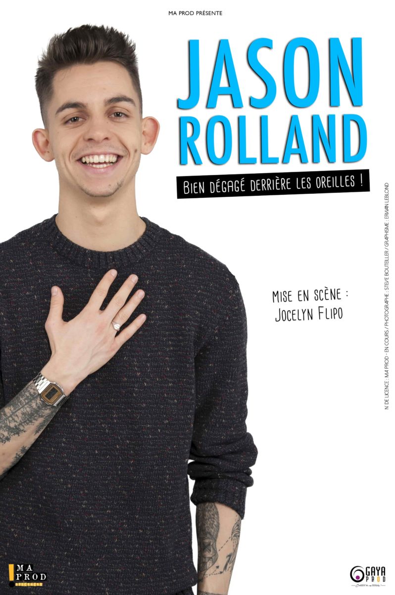 Jason Rolland - One Man show - Théâtre - Marseille - Humour - L'Art Dû - 13006