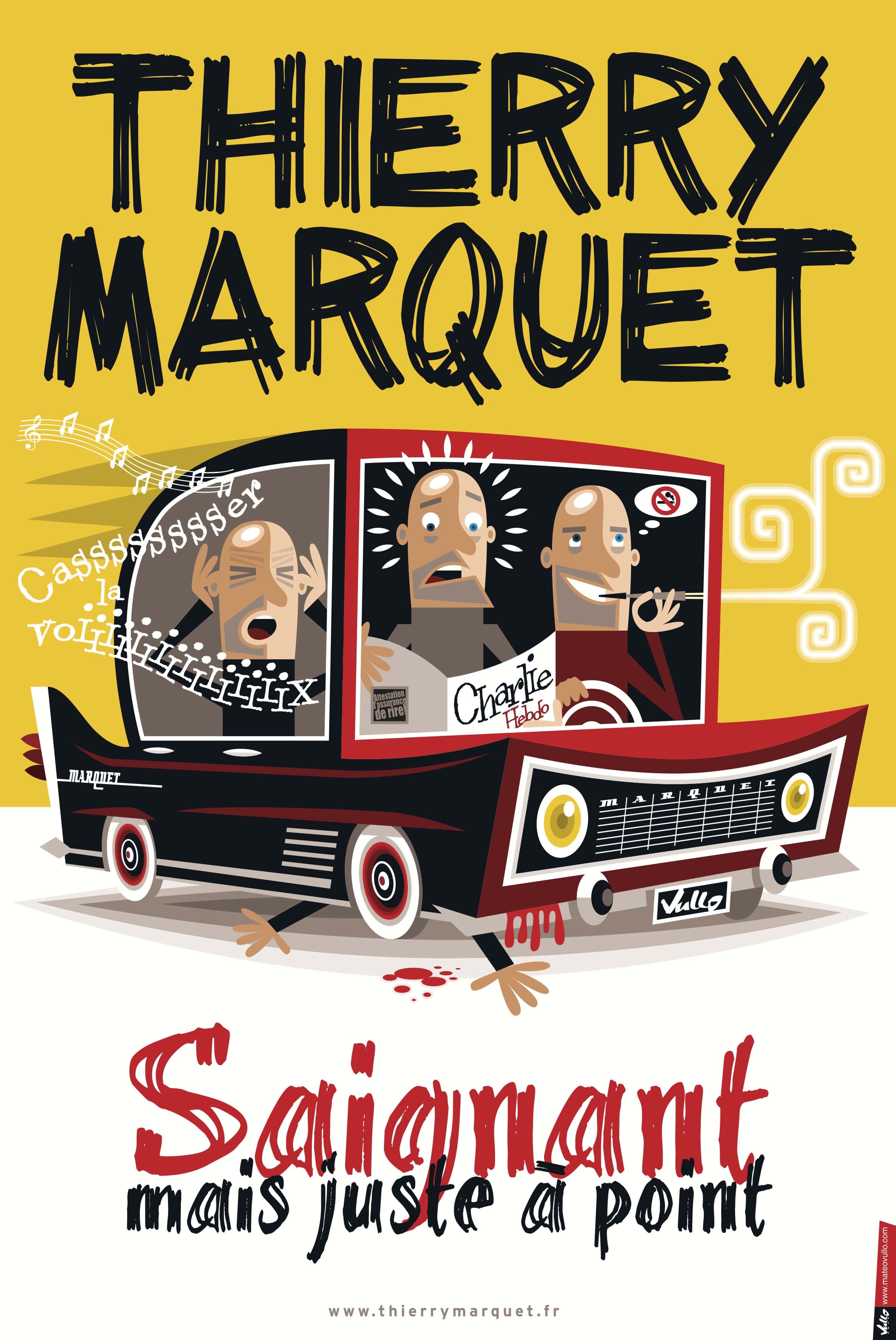 Thierry Marquet - One man show - Humour - Théâtre - L'Art Dû - 13006
