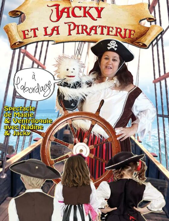 Jacky et la piraterie - Compagnie les crapules - Théâtre l'Art Dû - Marseille - 13006