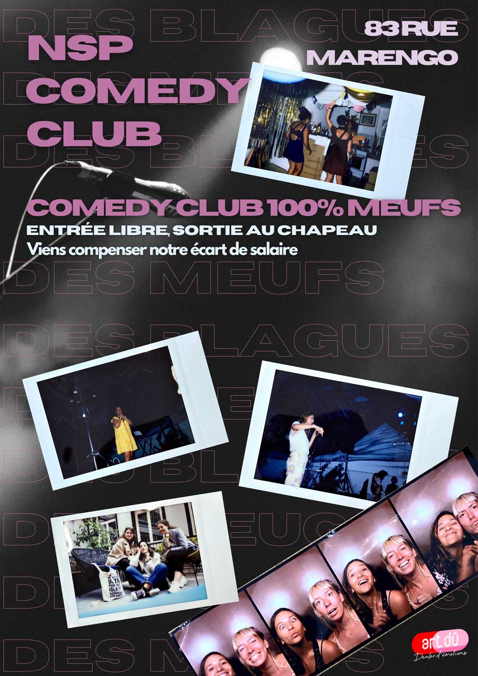 NSP Comedy Club : Comedy club 100% meufs