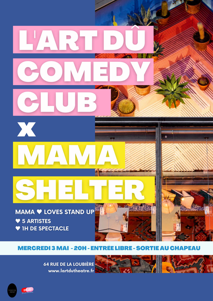 L'Art Dû Comedy Club x Mama Shelter