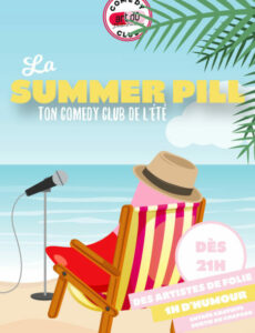 La Summer Pill : ton comedy club de l'été