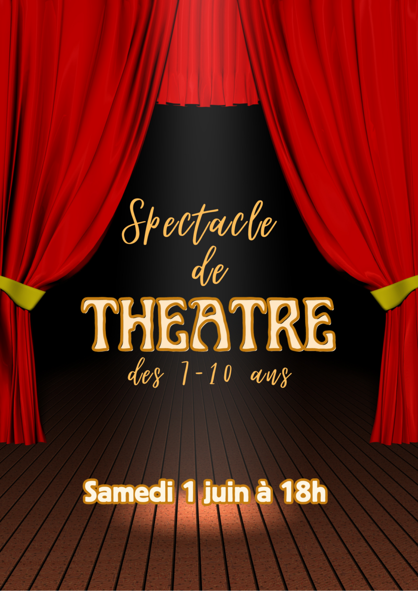 Spectacle de fin d'année théâtre 7-10 ans