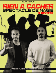 Helmy et Simon - Magie - humour - Marseille - Théâtre - Stand Up - 13006