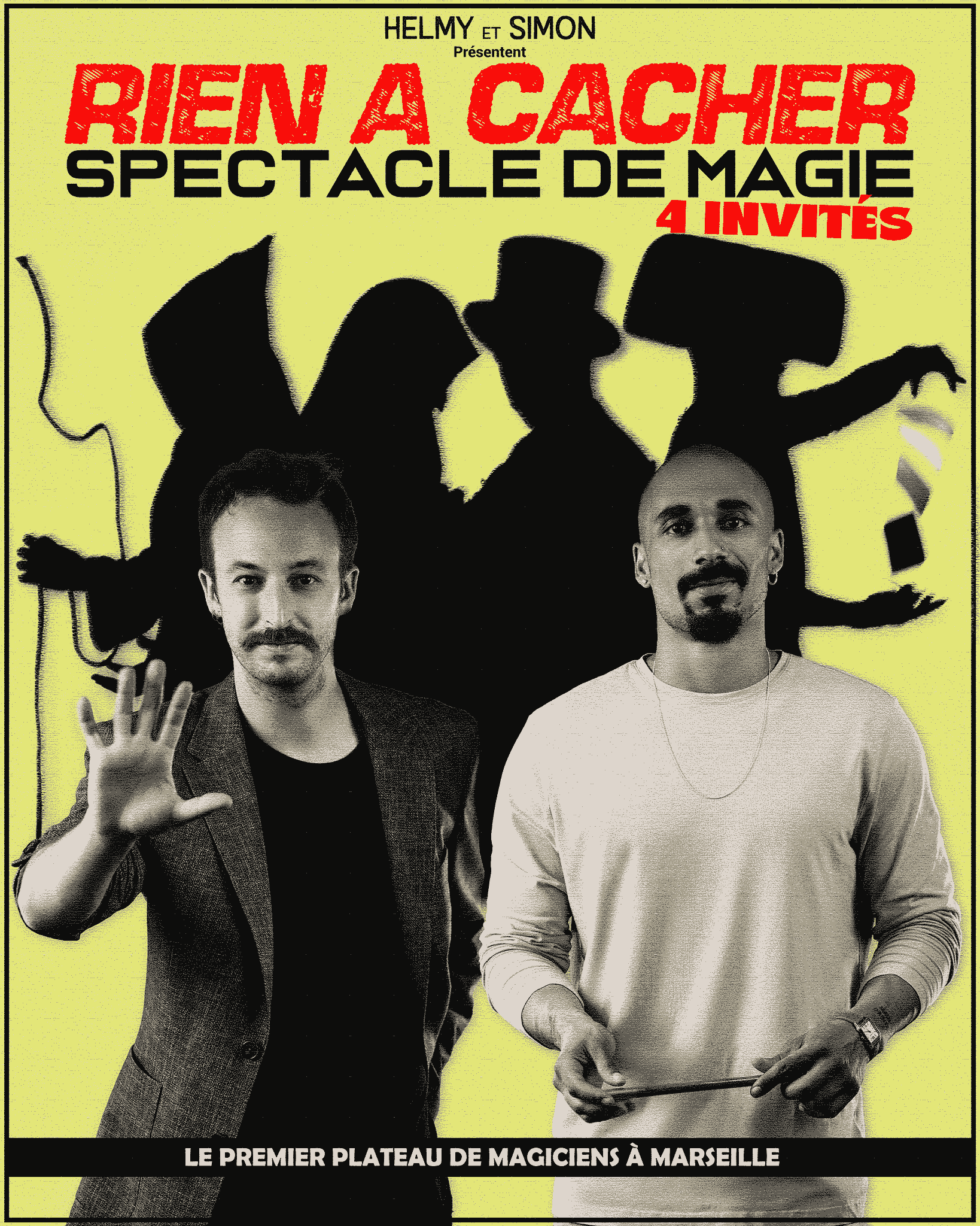 Helmy et Simon - Magie - humour - Marseille - Théâtre - Stand Up - 13006