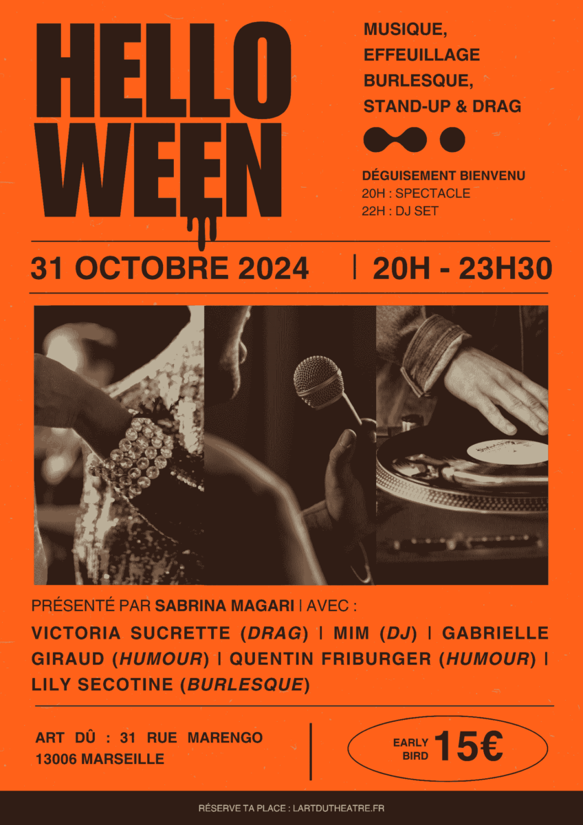 Helloween - Musique, Effeuillage Burlesque, Stand-up & Drag