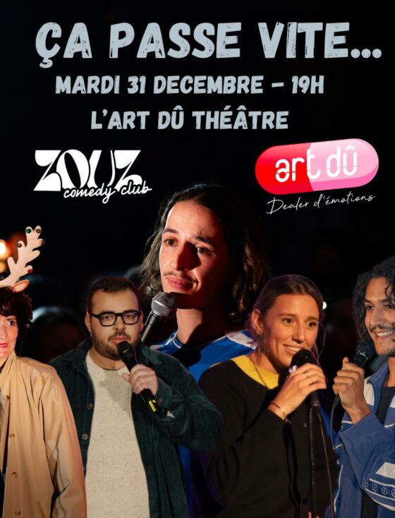 Une heure de stand-up pour débuter le réveillon en beauté.  