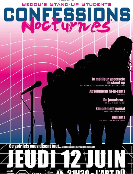 Confessions Nocturnes - Plateau Stand Up débutants