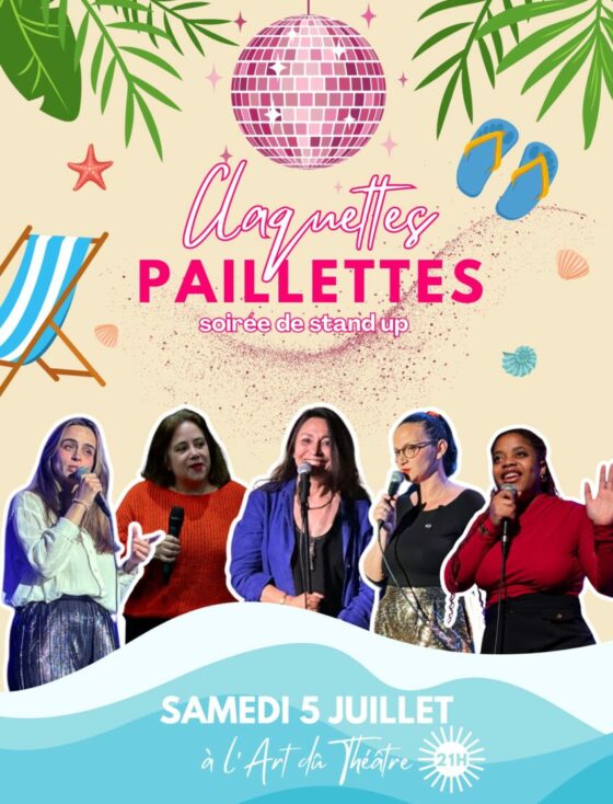 Claquettes Paillettes
