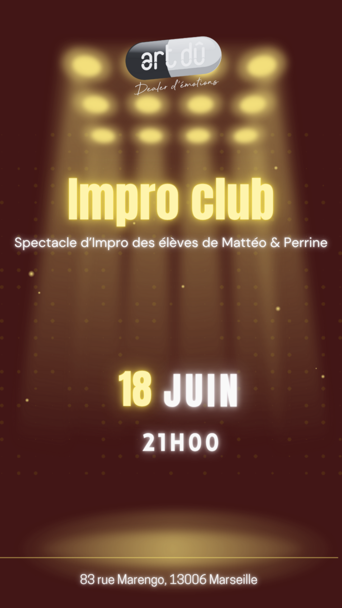 Impro Club - Spectacle d'impro des élèves de Perrine et Mattéo