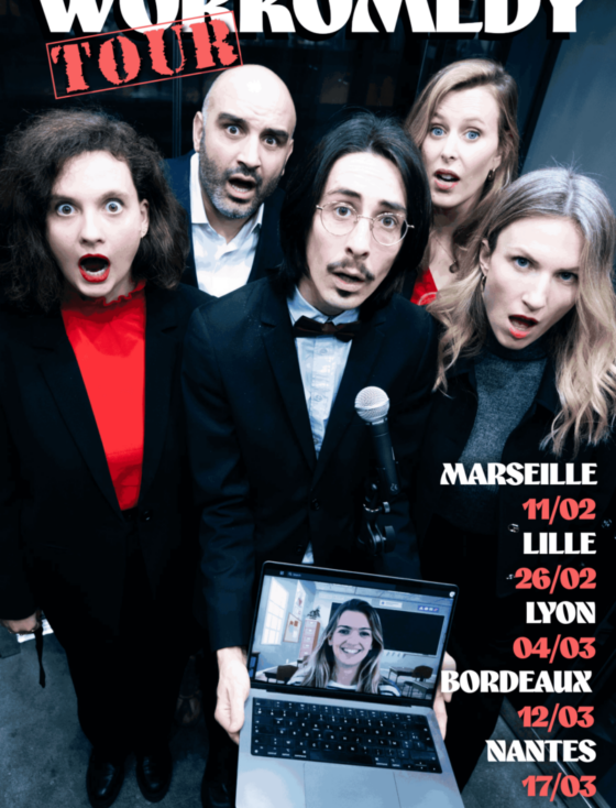 Ce spectacle de stand-up unique en son genre réunit 6 humoristes issus des métiers des RH et du recrutement