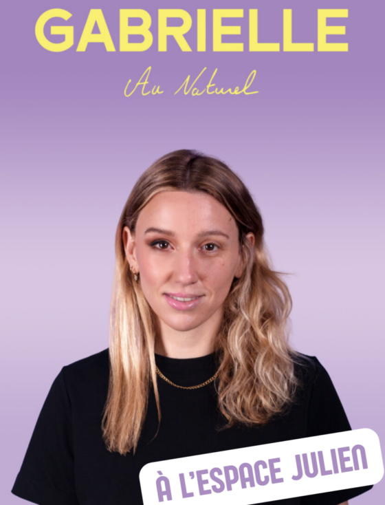 Gabrielle Giraud à l'Espace Julien !