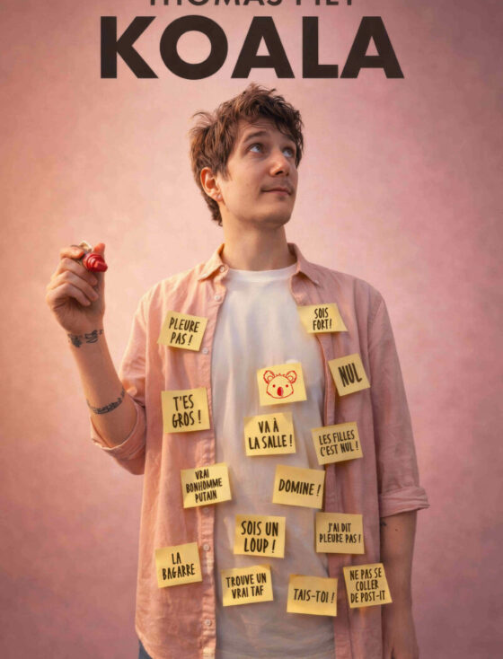 Un spectacle généreux et libérateur, où rire et pleurer deviennent une façon d'apprendre à être vivant.