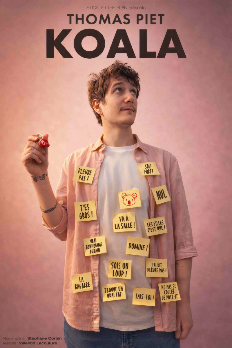 Un spectacle généreux et libérateur, où rire et pleurer deviennent une façon d'apprendre à être vivant.