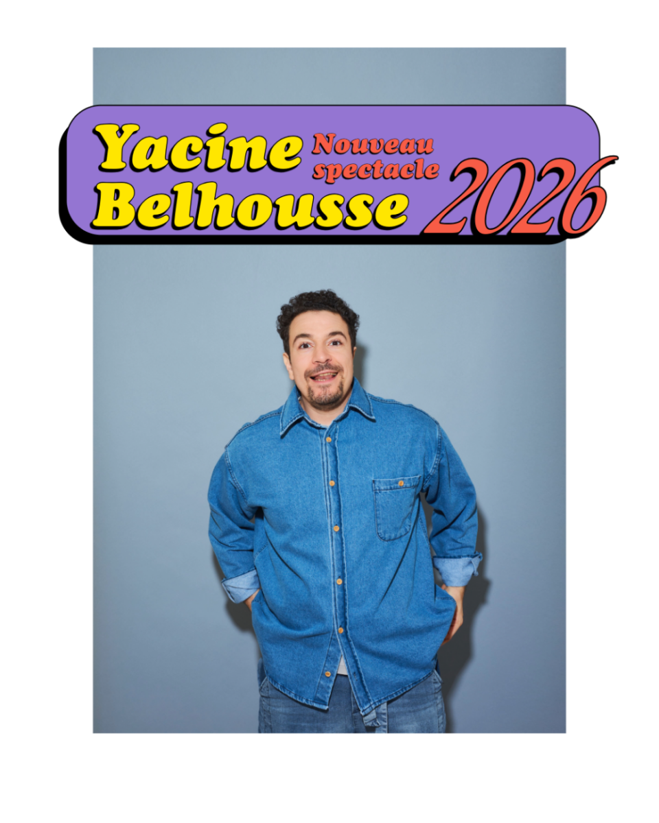 Yacine Belhousse revient en 2026 avec un nouveau spectacle condensent son année drôlement mouvementéé. - L'Art Dû Théâtre - 13006 - Marseille