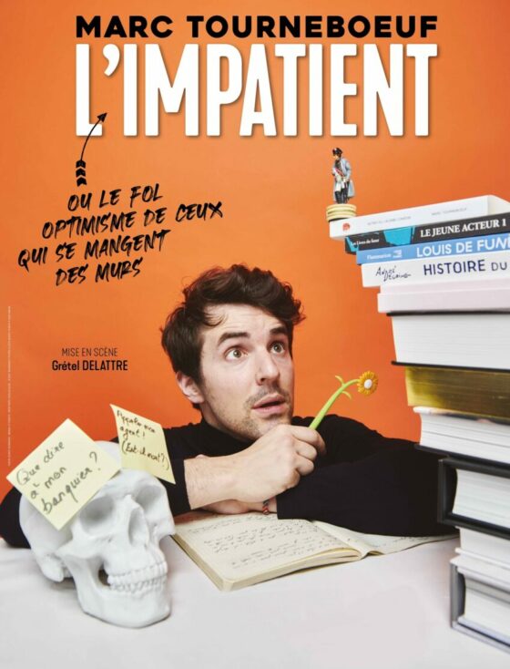 Entre prose et alexandrins, sans jamais se départir de son optimisme, l’Impatient vous embarque dans la vie d’un jeune comédien passionné de Paris à Avignon