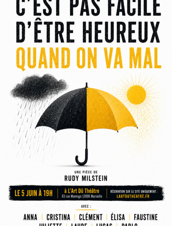 C'est pas facile d'être heureux quand on va mal