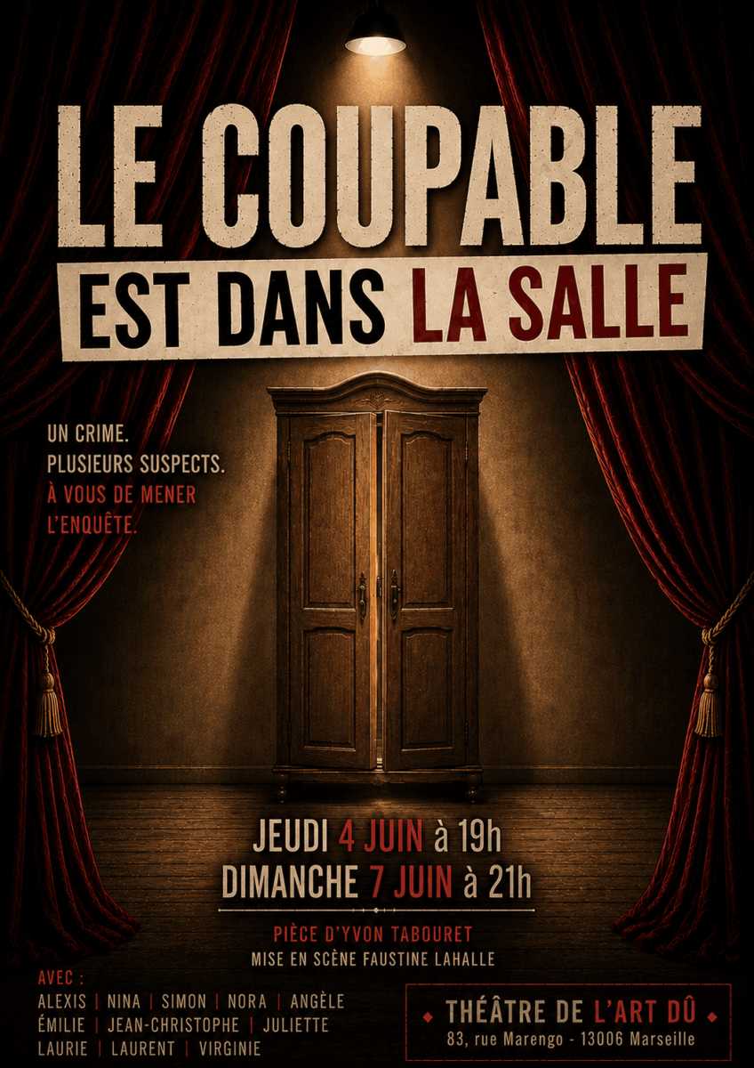 le coupable est dans la salle