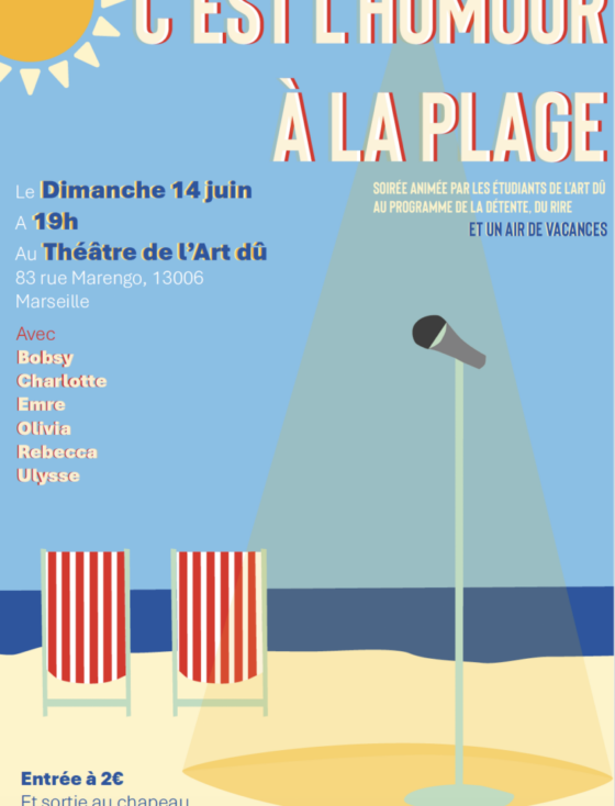 L'humour à la plage