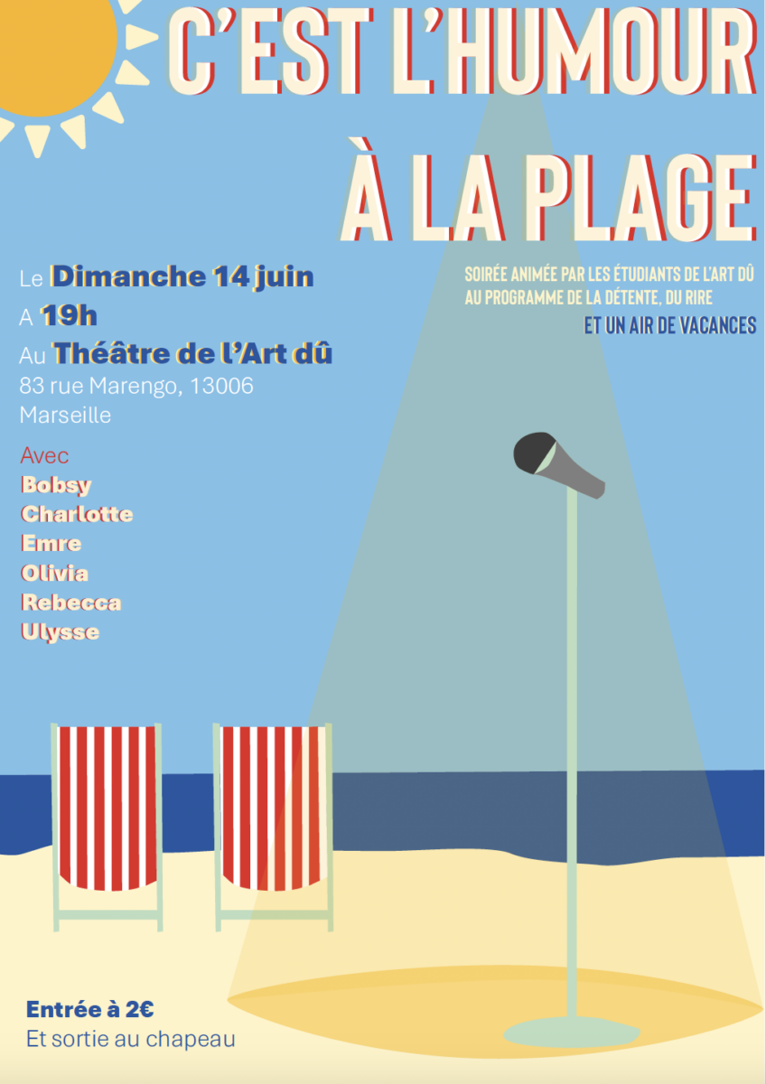 L'humour à la plage
